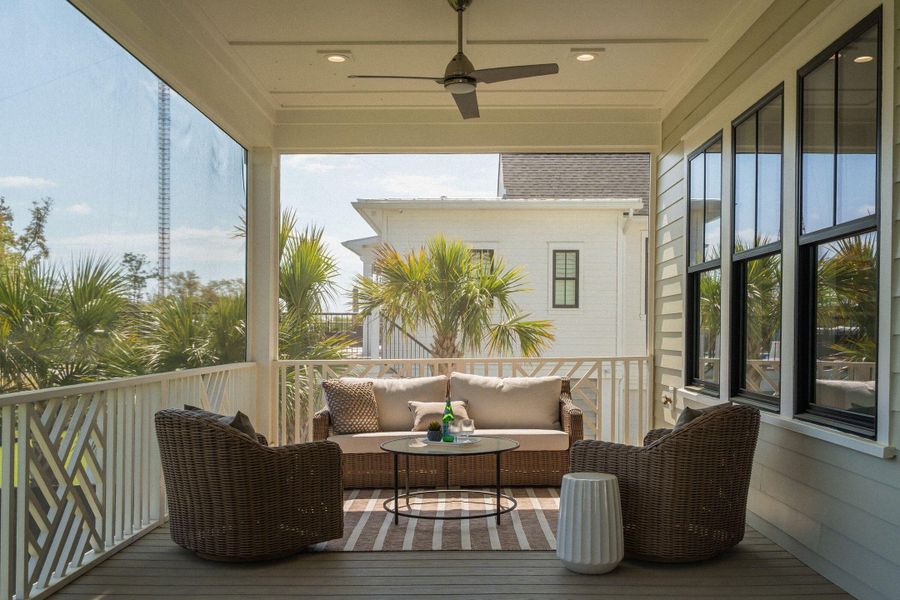 Exterior details and patio area of a home in , Mount Pleasant (Image 42).