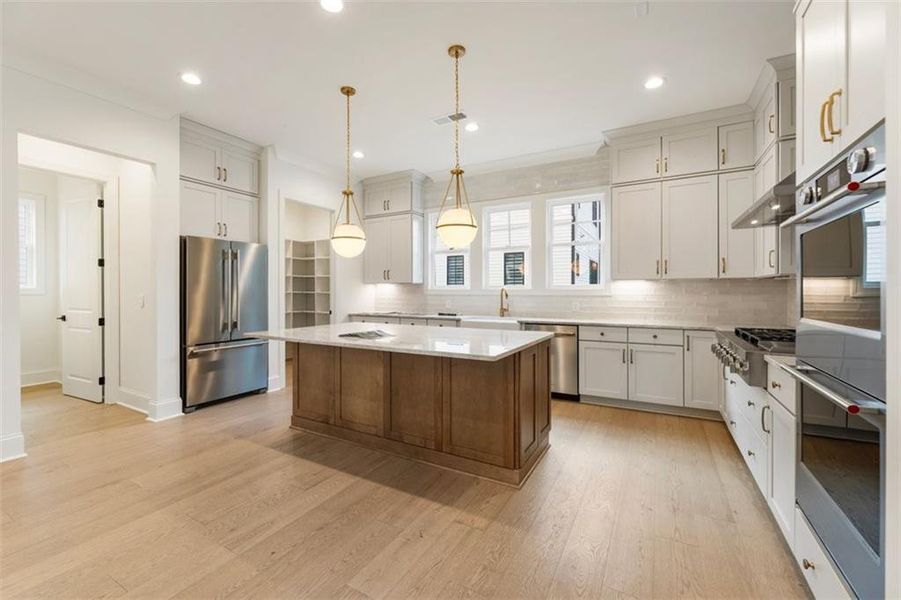 Furnished interior view inside a new home in , Alpharetta (Image 5).