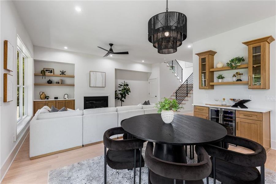 Furnished interior view inside a new home in , Smyrna (Image 32).