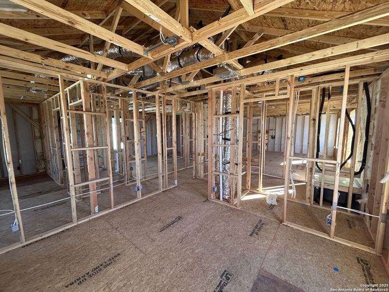 In-progress construction of a new home in Meadows at Hennersby Hollow 40's, San Antonio, TX (Image 24). In-progress construction of a new home in Meadows at Hennersby Hollow 40's, San Antonio, TX (Image 24).