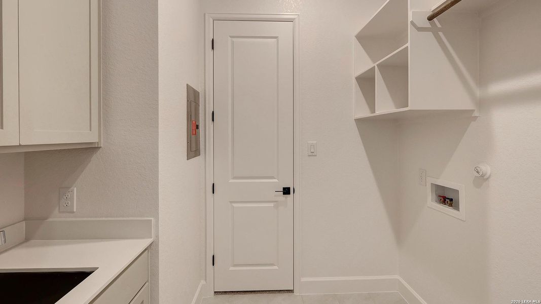 Furnished interior view inside a new home in Alsatian Oaks, Castroville (Image 7).