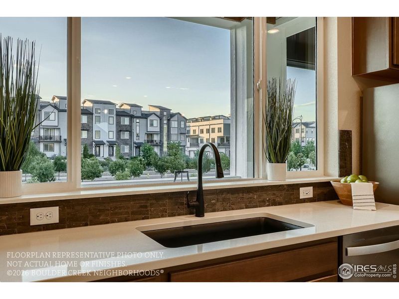 Close-up of interior finishes inside a home in Baseline, Broomfield (Image 21).