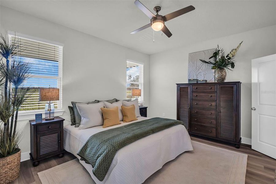 Furnished interior view inside a new home in , Hudson (Image 20).