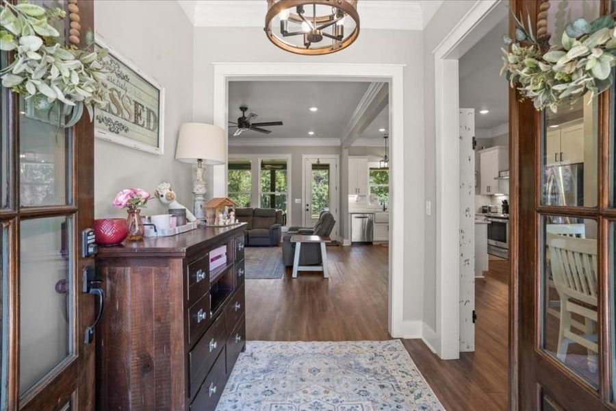 Furnished interior view inside a new home in , Newborn (Image 30).
