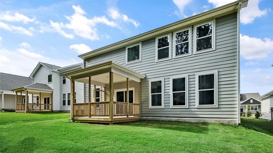 Representative exterior photo of a completed home built from the Edisto by D.R. Horton in Horton Park, Apex, NC (Image 22).