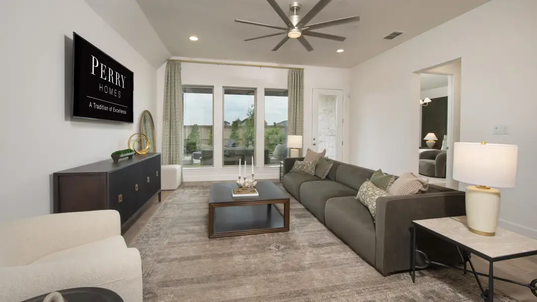 Furnished interior view inside a new home in Escondido, Magnolia (Image 6).