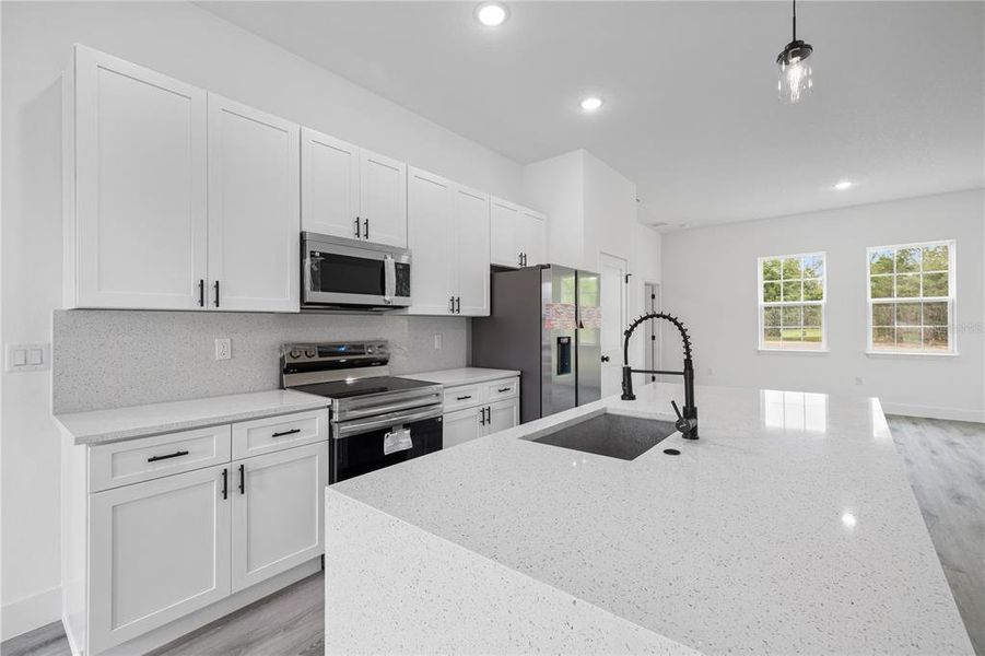 Furnished interior view inside a new home in , Ocala (Image 7).