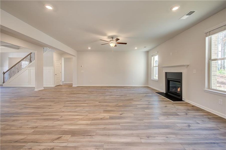 Spacious, unfurnished interior of a new home in Trinity Park, McDonough (Image 28).