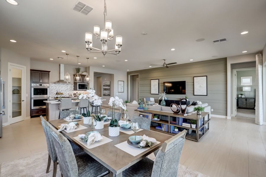 Representative furnished interior of a home built from the Hacienda Series - Topaz by Brightland Homes in Canyon Views - Hacienda, Litchfield Park (Image 15).