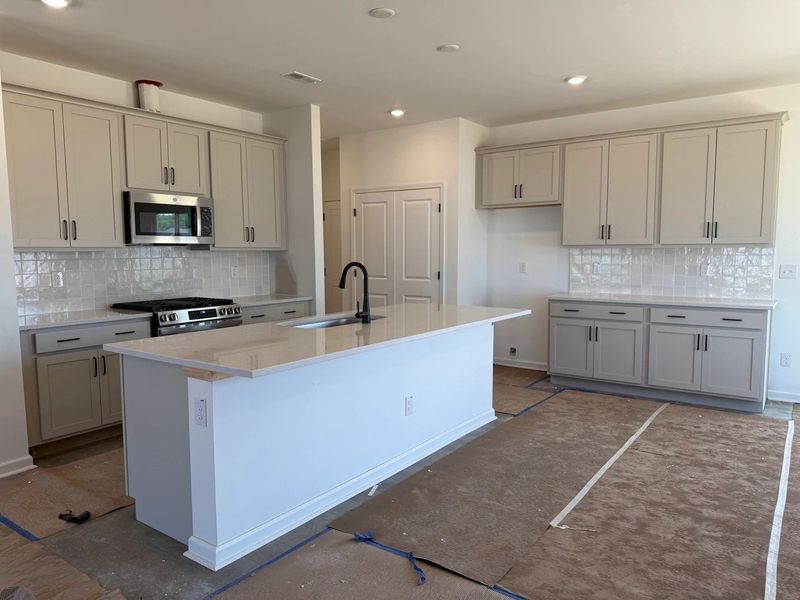 In-progress construction of a new home in The Point, Rolesville, NC (Image 13).