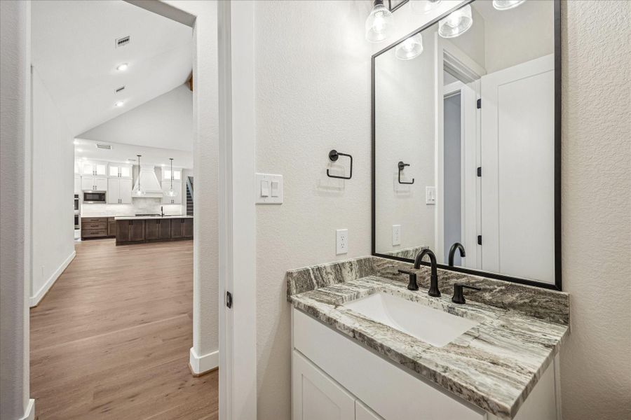 Furnished interior view inside a new home in , Huntsville (Image 9).