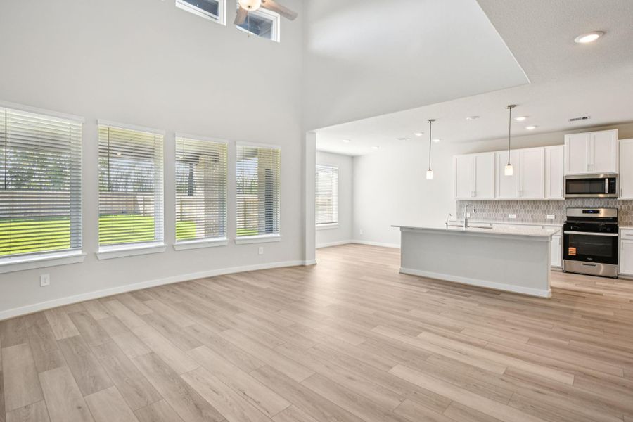 Photo is not of the actual home, but is an inspirational photo of builder’s model home and may depict options, furnishings, and/or decorator features that are not included