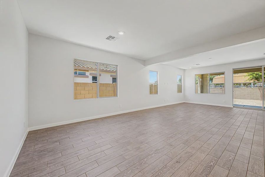 Spacious, unfurnished interior of a new home in Avanti at Granite Vista, Waddell (Image 16). Spacious, unfurnished interior of a new home in Avanti at Granite Vista, Waddell (Image 16).