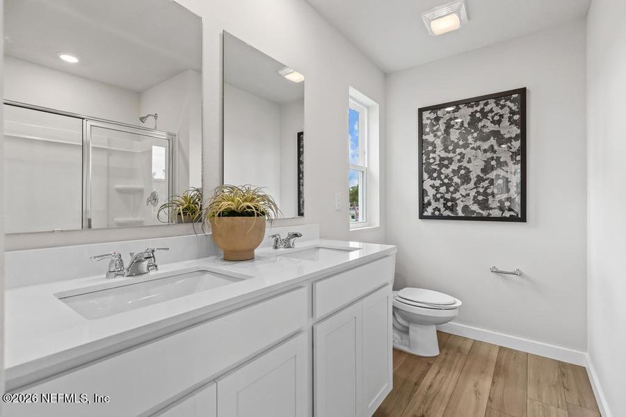 Furnished interior view inside a new home in , Jacksonville (Image 32).