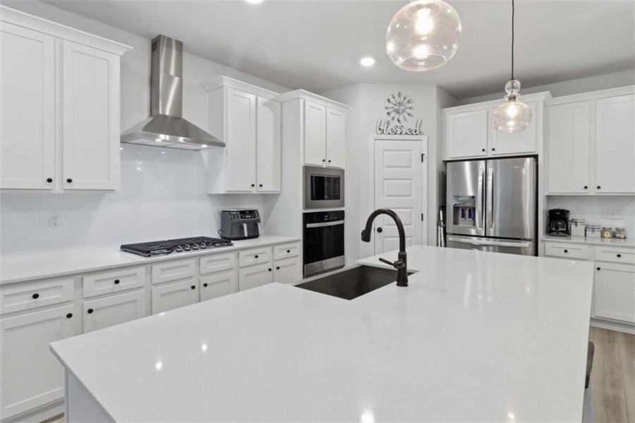 Furnished interior view inside a new home in Trinity Park, McDonough (Image 12).