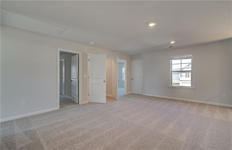 Spacious, unfurnished interior of a new home in Adagio, Dacula (Image 24).
