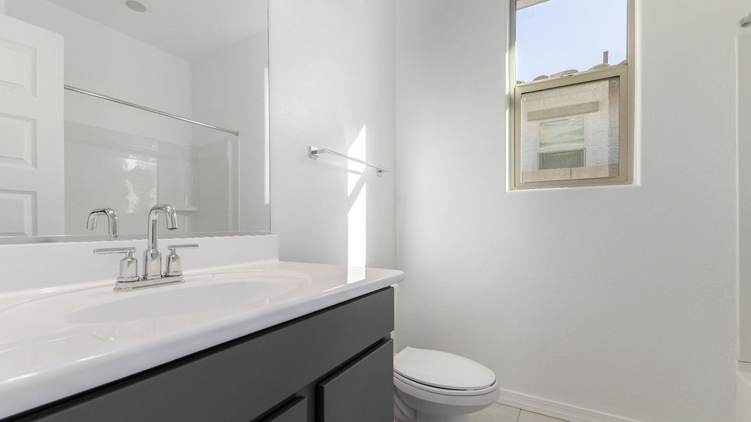 Furnished interior view inside a new home in Castillo at Anderson Parc, Buckeye (Image 20).