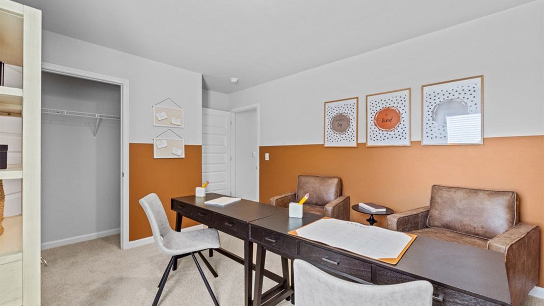 Representative furnished interior of a home built from the Elle by D.R. Horton in Estates at Deer Hollow, Grovetown (Image 59).