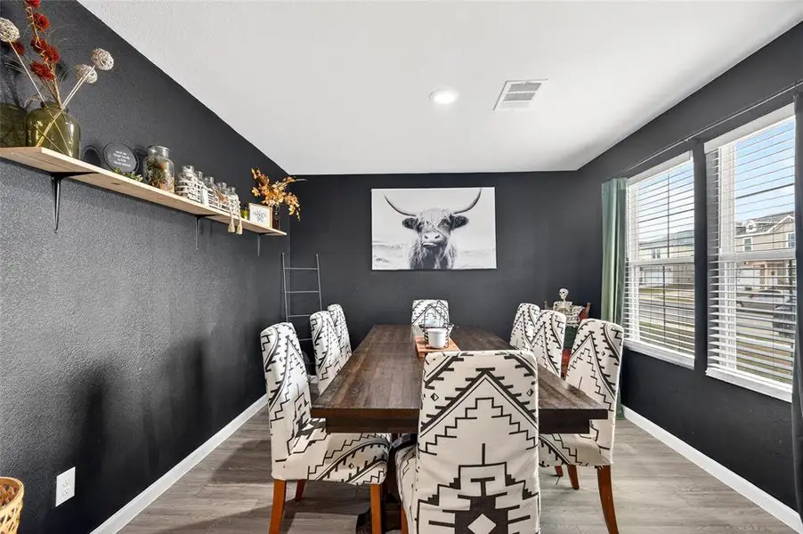 Furnished interior view inside a new home in Villages of Mayfield, Cleburne (Image 5).