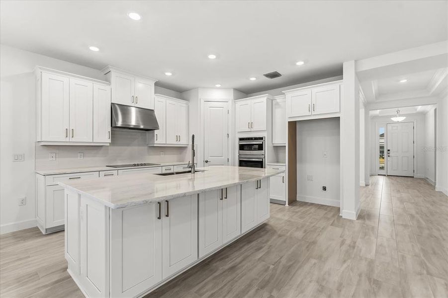 Furnished interior view inside a new home in , Kissimmee (Image 6). Furnished interior view inside a new home in , Kissimmee (Image 6).