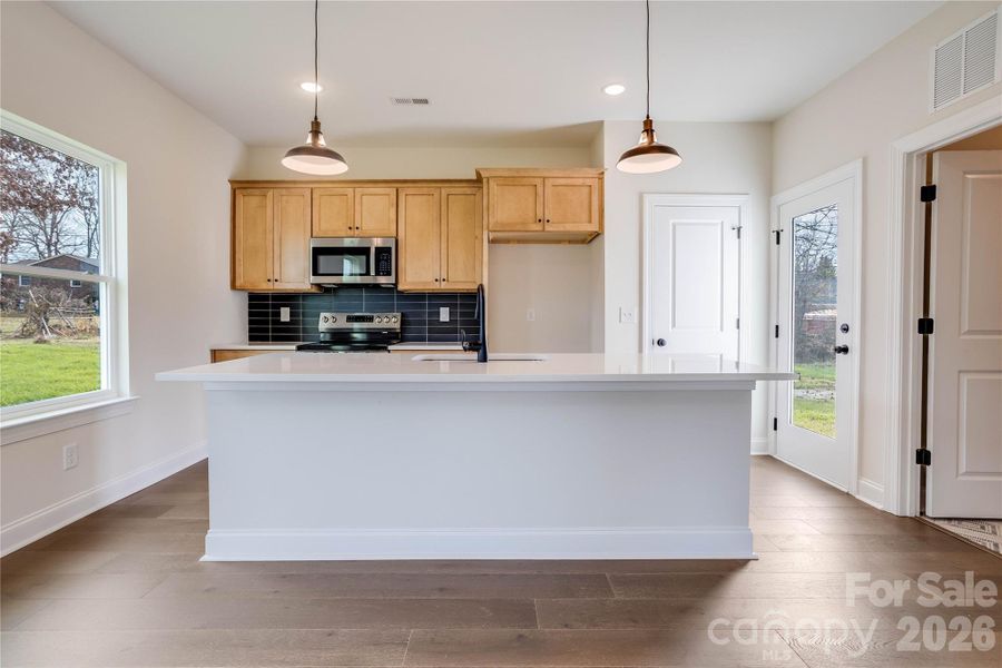Furnished interior view inside a new home in , Kings Mountain (Image 7). Furnished interior view inside a new home in , Kings Mountain (Image 7).
