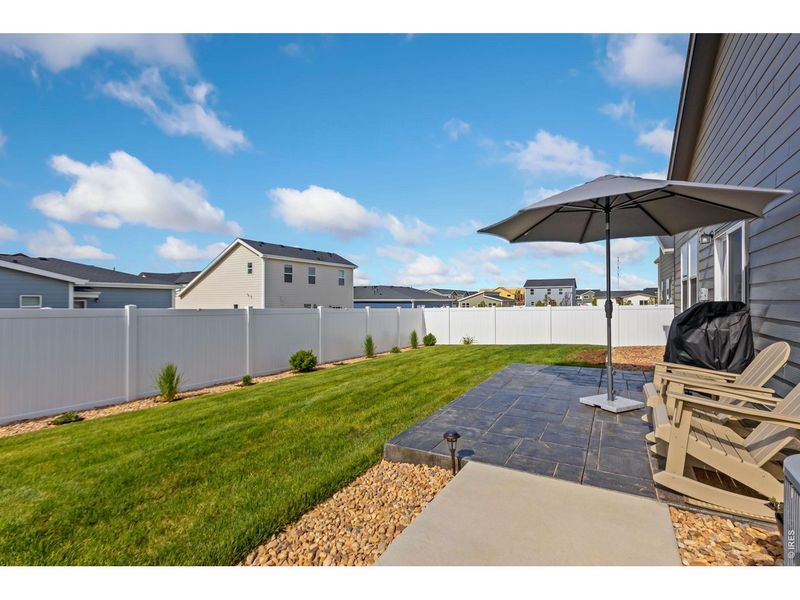 Exterior details and patio area of a home in , Evans (Image 19).