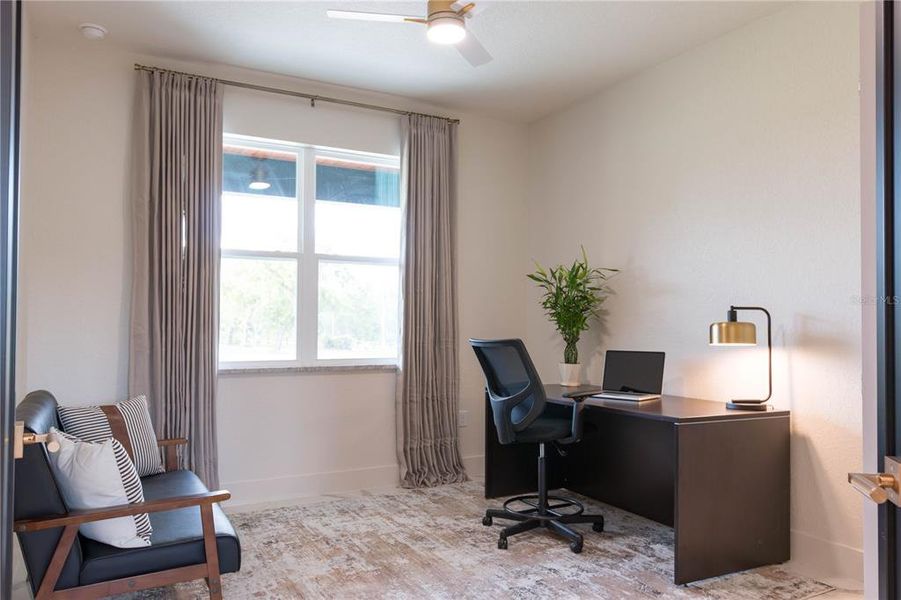Furnished interior view inside a new home in , Dunnellon (Image 45).