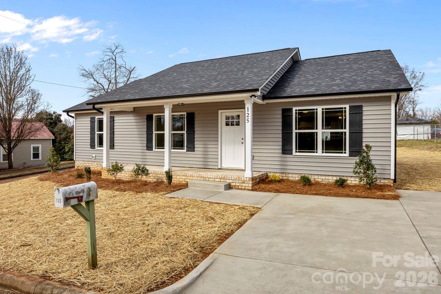Exterior details and patio area of a home in , Norwood (Image 20).