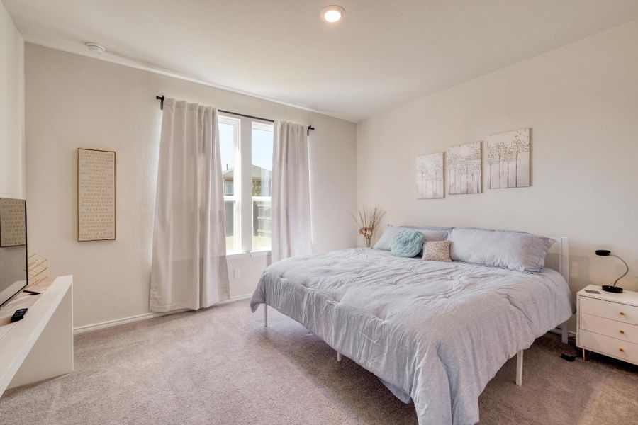 Furnished interior view inside a new home in , Buda (Image 19). Furnished interior view inside a new home in , Buda (Image 19).