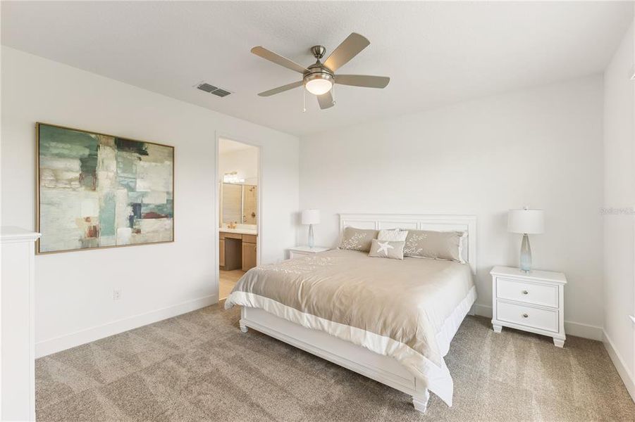 Furnished interior view inside a new home in Ocala Preserve, Ocala (Image 23).
