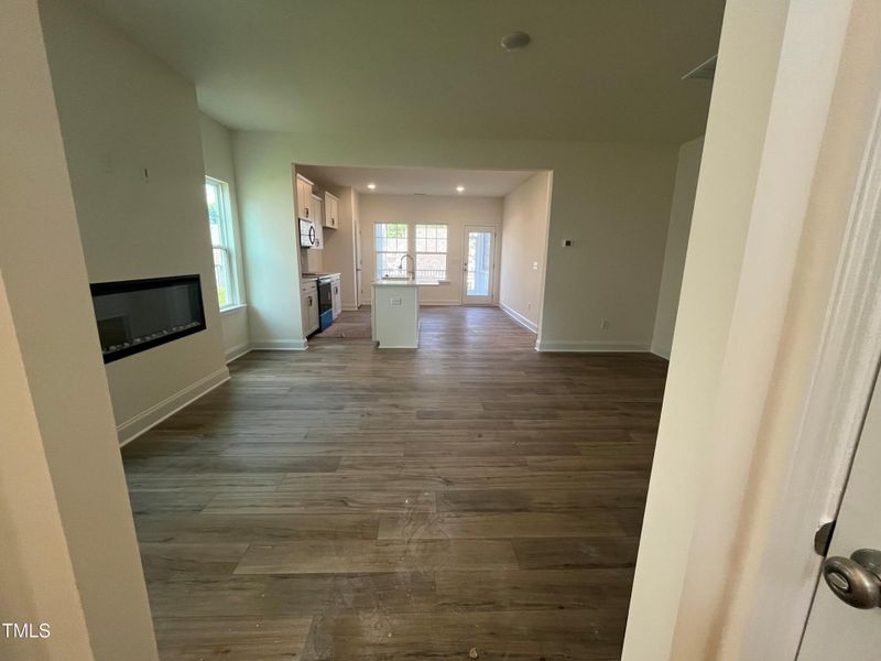 Entrance to Family Room