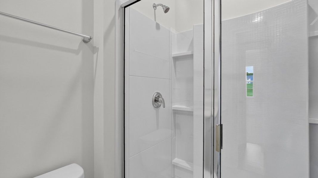 Close-up of interior finishes inside a home in The Reserve at Prestleigh, Wake Forest (Image 12).