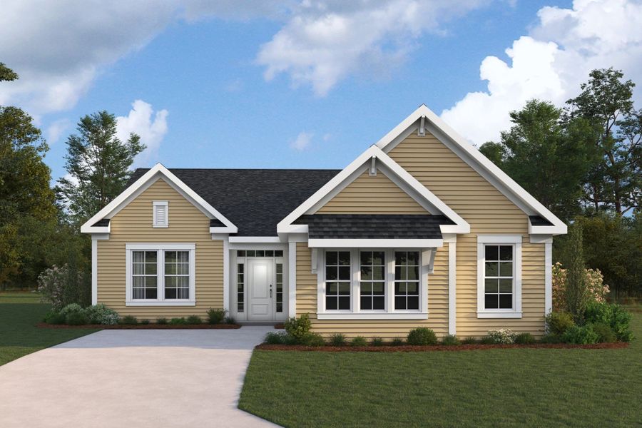 2D floor plan layout for the Maxwell by Fischer Homes in Easton Park, Dallas, GA (Image 20).