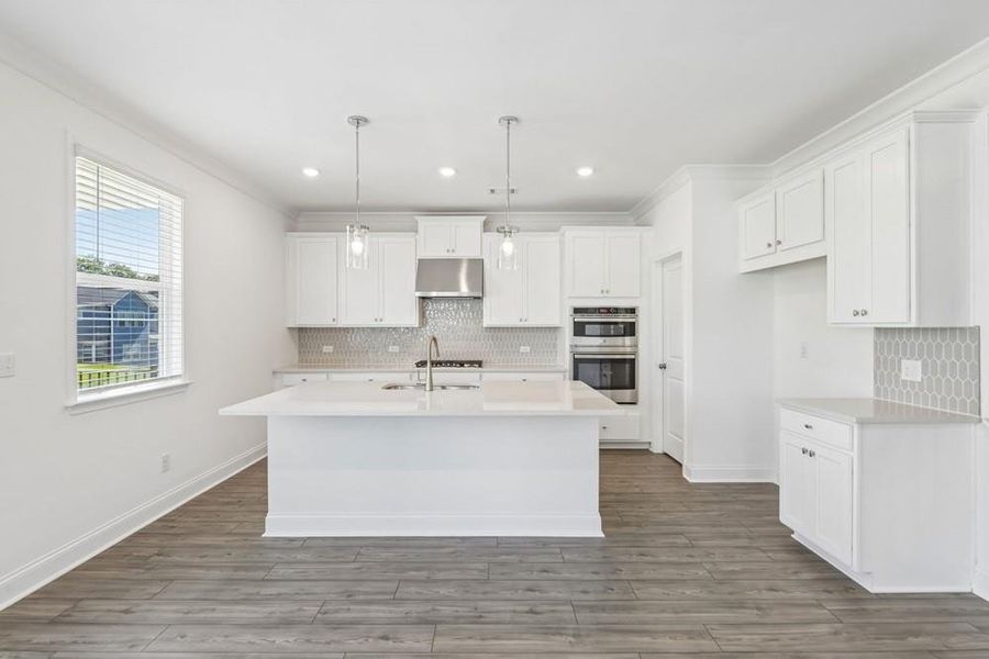 Furnished interior view inside a new home in Auburn Glen, Dacula (Image 11).