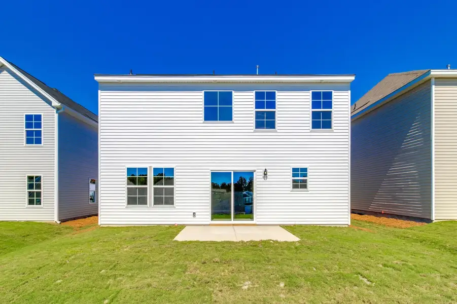 Exterior details and patio area of a home in Bluefield, Lexington (Image 22).