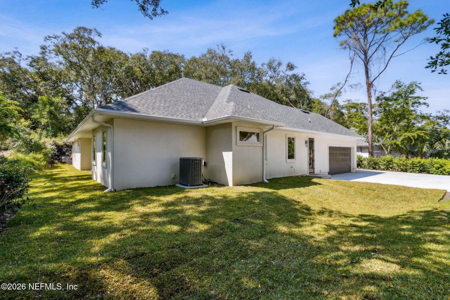 Exterior details and patio area of a home in , Fernandina Beach (Image 38). Exterior details and patio area of a home in , Fernandina Beach (Image 38).