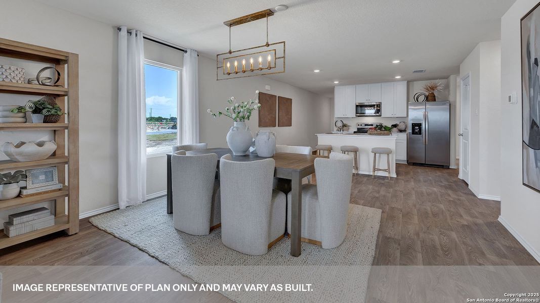 Furnished interior view inside a new home in Sunset Oaks, Maxwell (Image 13).