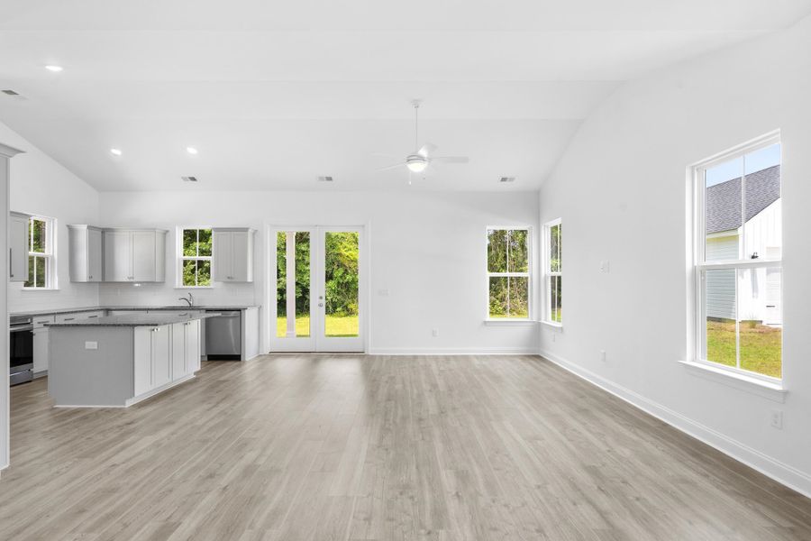 Spacious, unfurnished interior of a new home in Downtown Loris Homes, Loris (Image 22).