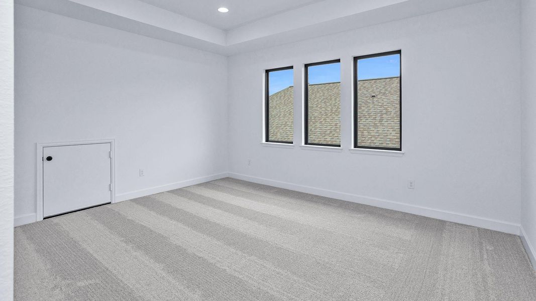 Spacious, unfurnished interior of a new home in Evergreen, Conroe (Image 5). Spacious, unfurnished interior of a new home in Evergreen, Conroe (Image 5).