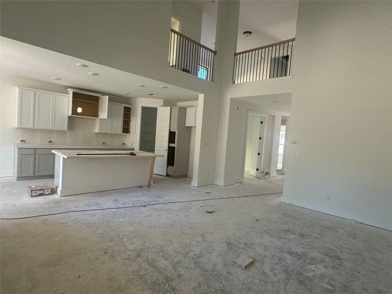 Family Room to Kitchen