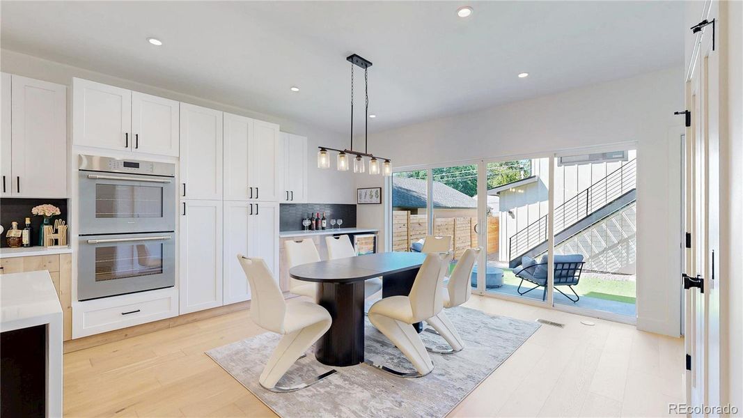 Furnished interior view inside a new home in , Denver (Image 8).