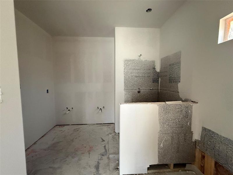 In-progress construction of a new home in Freeman Ranch, Weatherford, TX (Image 7).