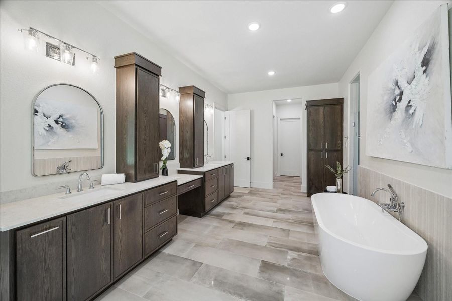 Furnished interior view inside a new home in , Montgomery (Image 13).