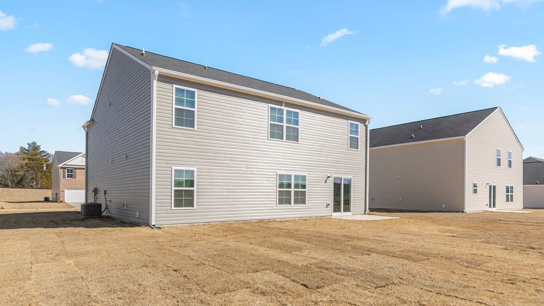 Exterior details and patio area of a home in English Farm, Archdale (Image 14).