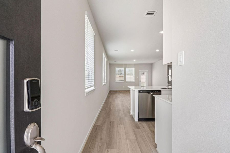 Photo is not of the actual home, but is an inspirational photo of builder’s model home and may depict options, furnishings, and/or decorator features that are not included