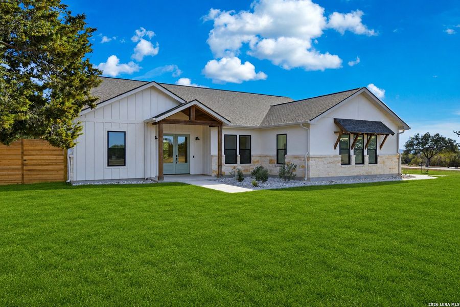 Exterior details and patio area of a home in , Bandera (Image 21). Exterior details and patio area of a home in , Bandera (Image 21).