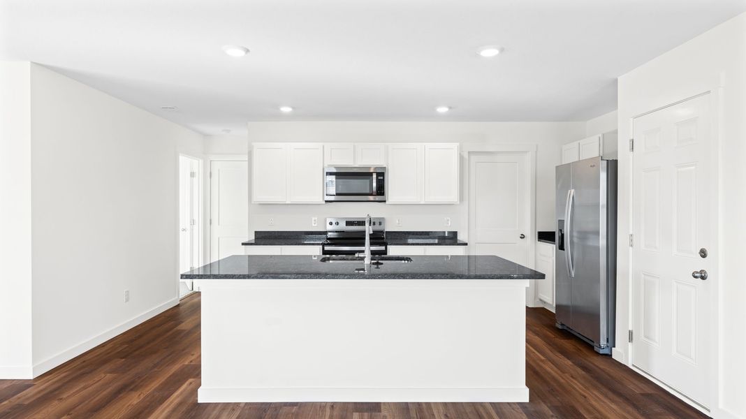 Furnished interior view inside a new home in Evergreen Landing, Rossville (Image 4).