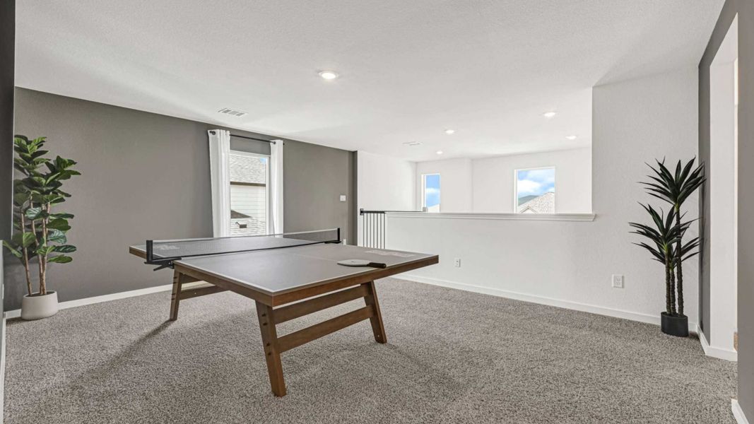 Furnished interior view inside a new home in Emberly, Beasley (Image 23).