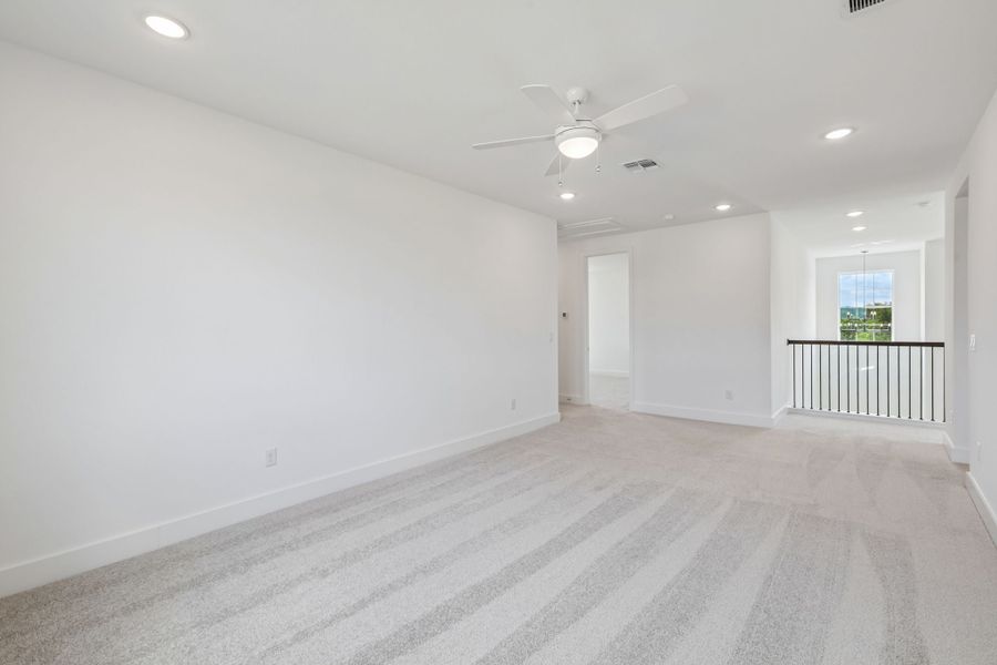 Spacious, unfurnished interior of a new home in Freedom at Anthem, Kyle (Image 27). Spacious, unfurnished interior of a new home in Freedom at Anthem, Kyle (Image 27).