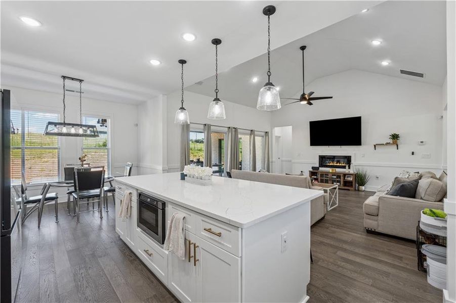 Furnished interior view inside a new home in , Gainesville (Image 10).